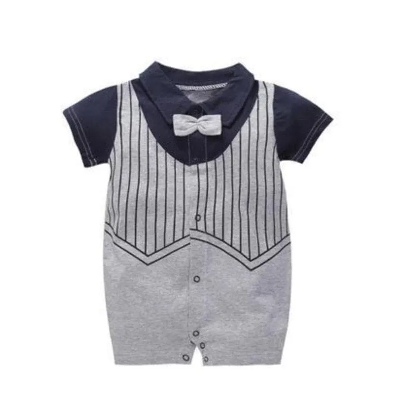 Baby Boy Gentleman Romper One Piece Suit