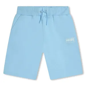 Boys Blue Kenzo Logo Shorts