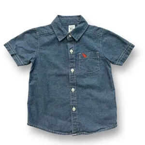 Boys Carter's Size 18 Months Denim Button Down Collared Shirt
