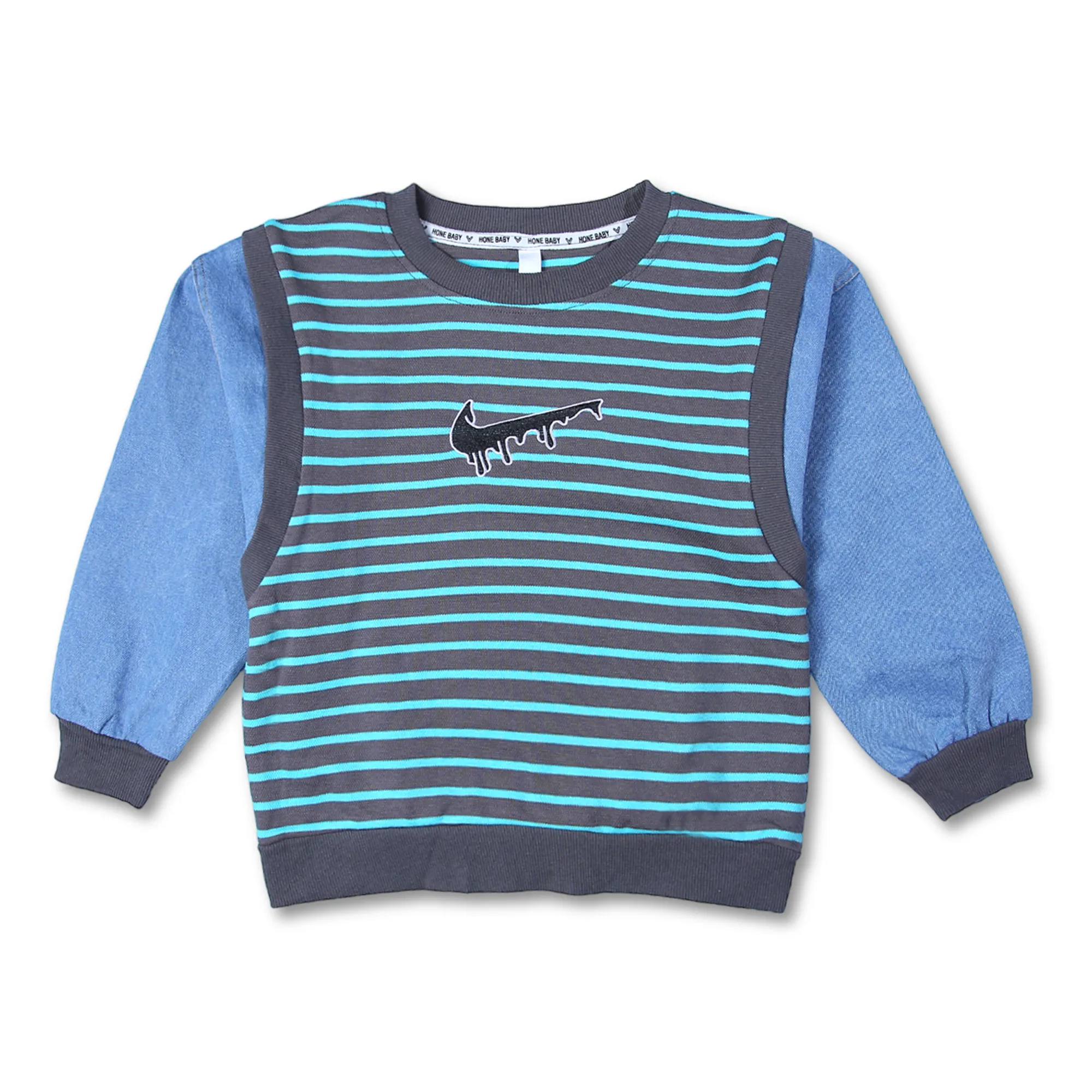 BOYS SHIRT DENIM W 130