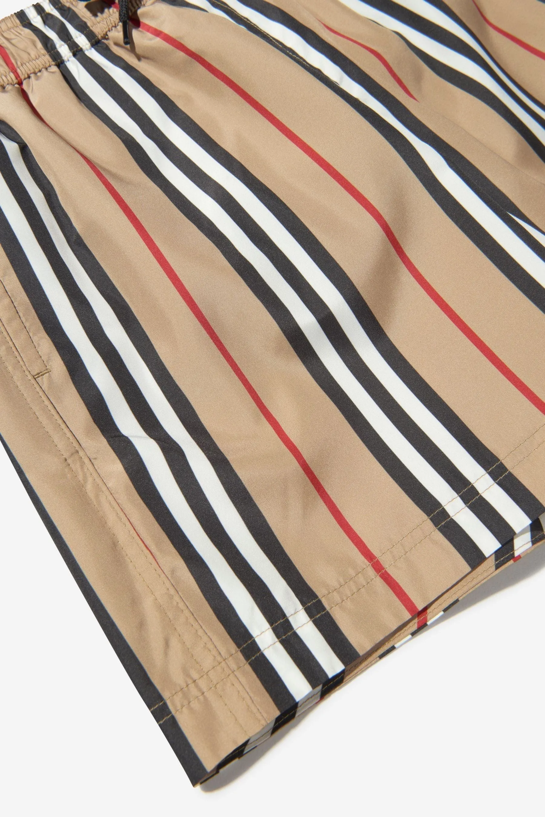 Burberry Boys Check Branded Swim Shorts