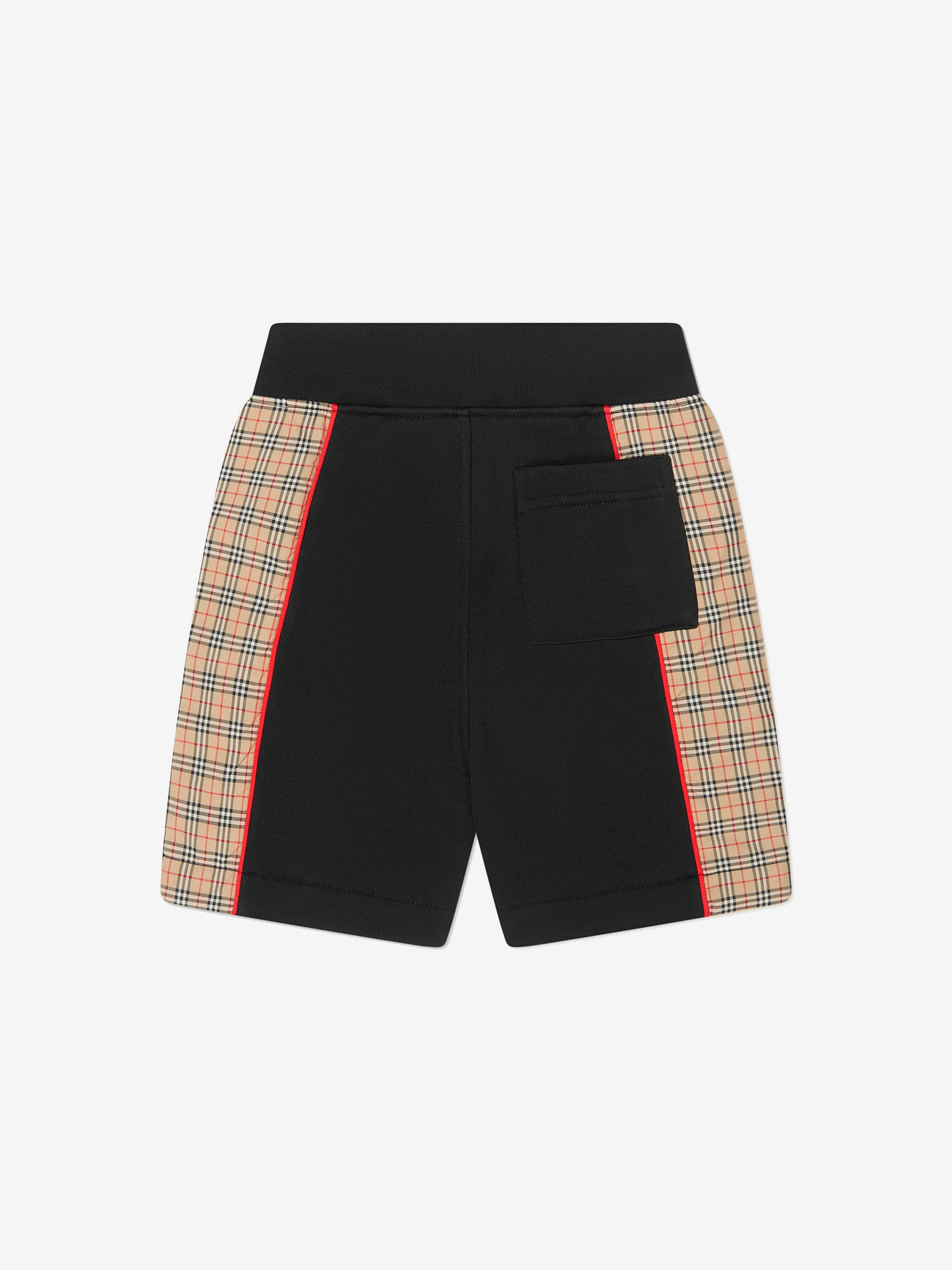Burberry Boys Jonah Check Panel Shorts