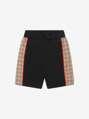 Burberry Boys Jonah Check Panel Shorts