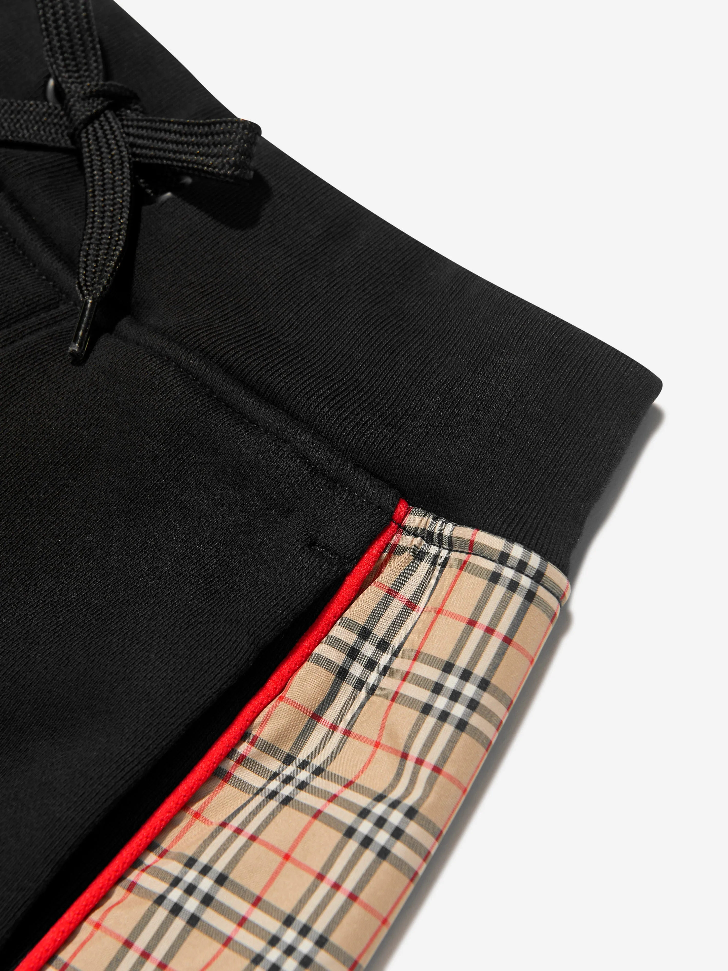 Burberry Boys Jonah Check Panel Shorts