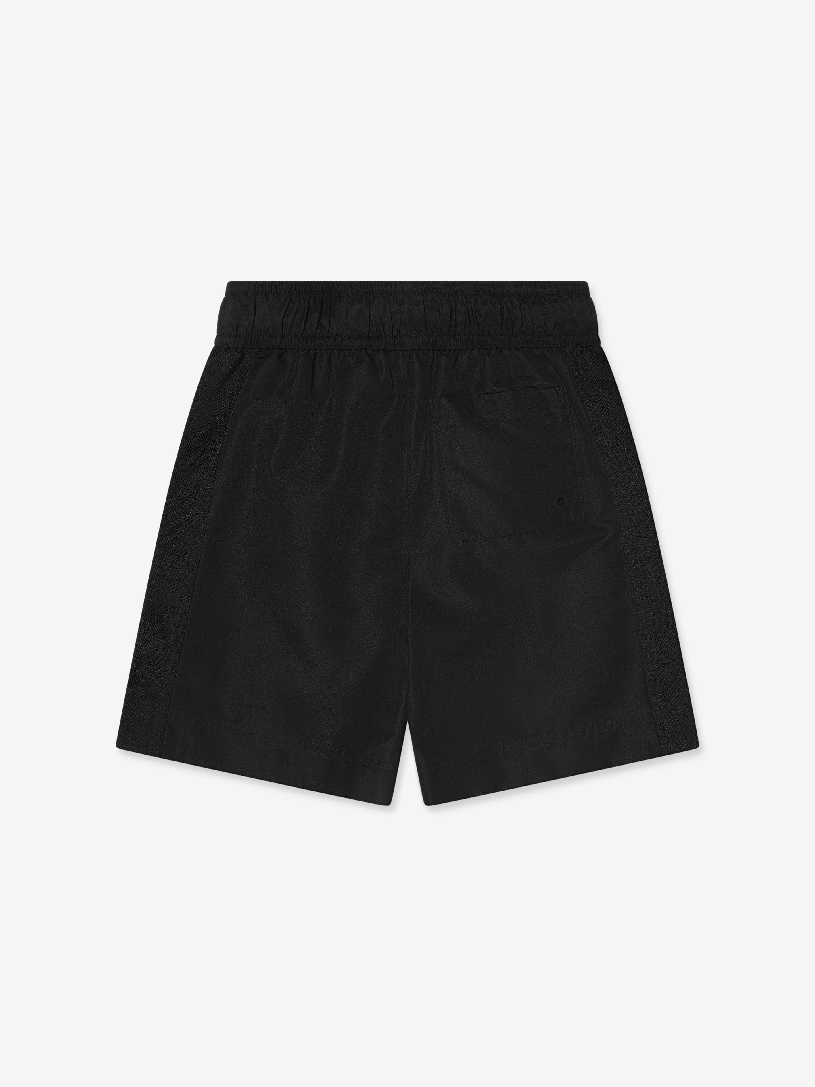 Burberry Boys Malcom Swim Shorts In Black
