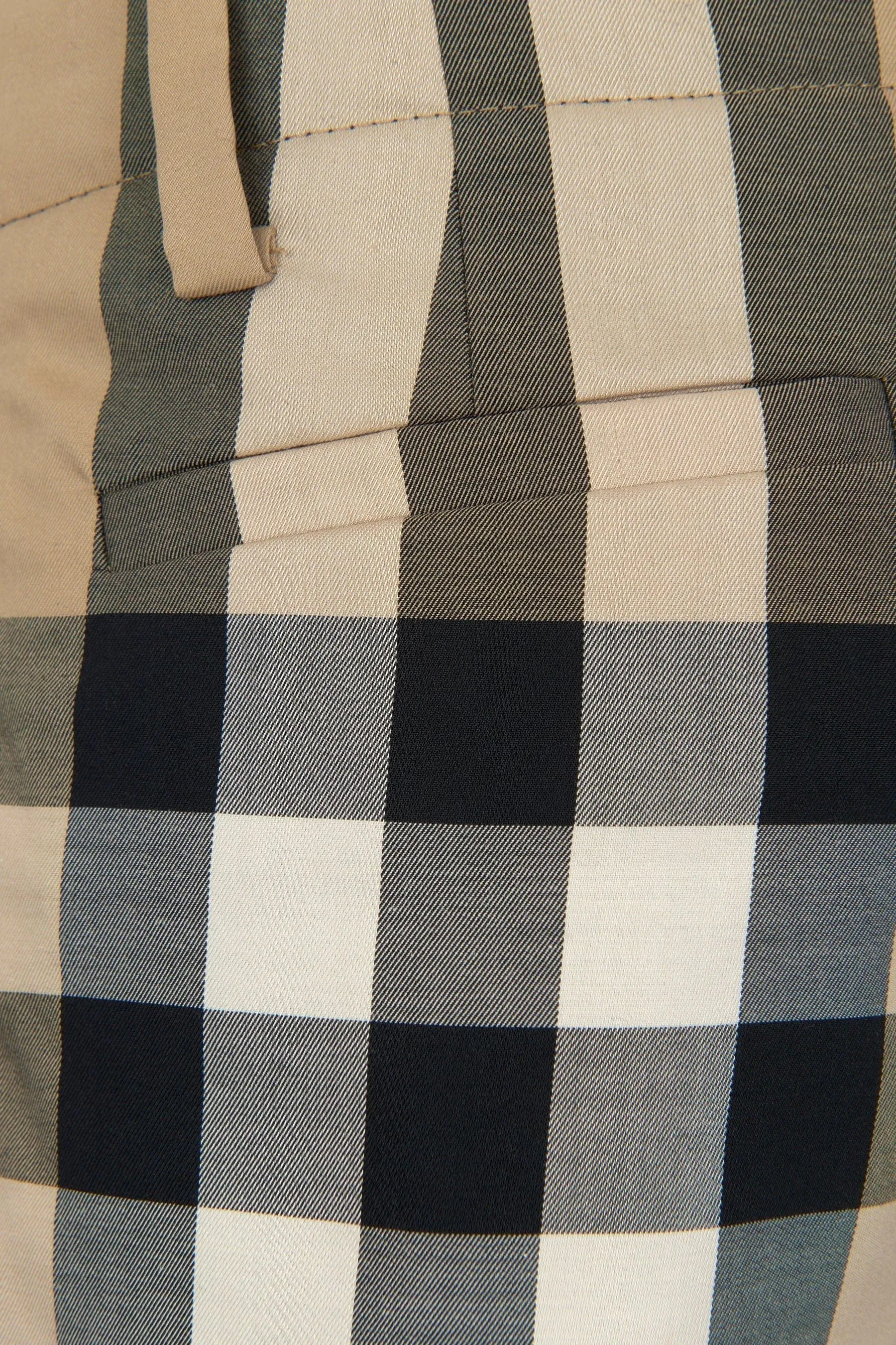 Burberry Boys Roystone Check Shorts in Beige
