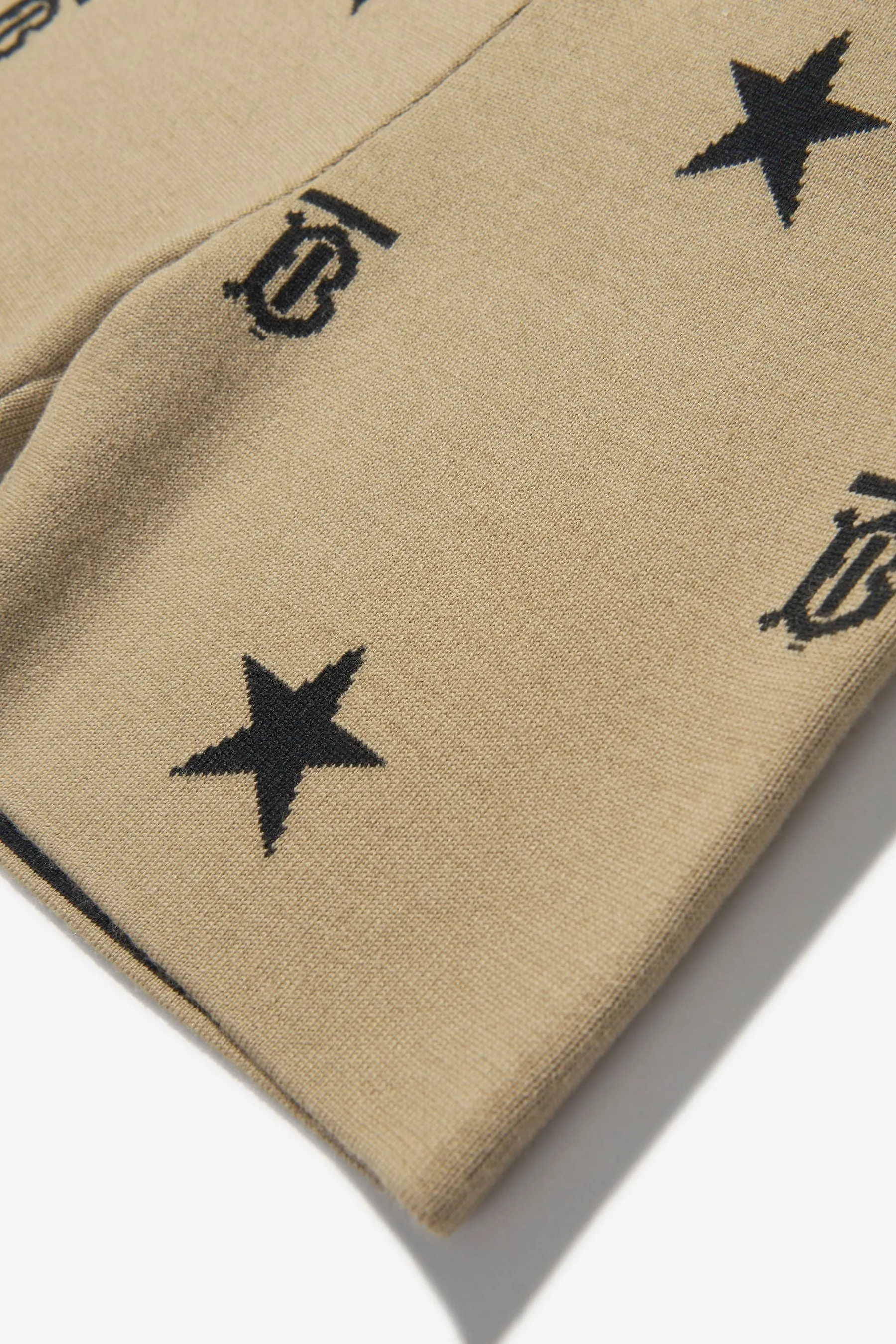 Burberry Boys Wool Star And Monogram Shorts