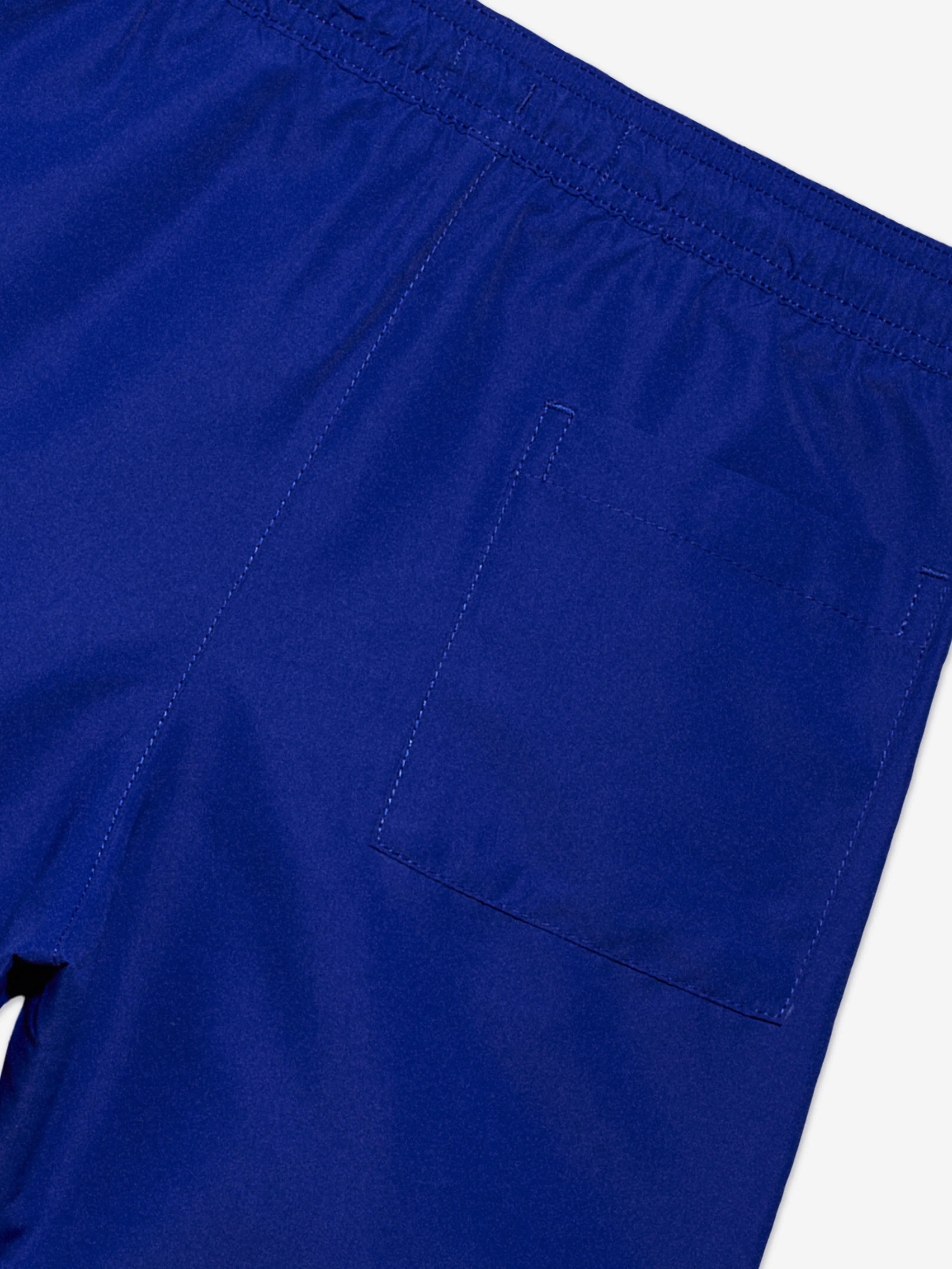 Calvin Klein Boys Medium Drawstring Swim Shorts in Blue