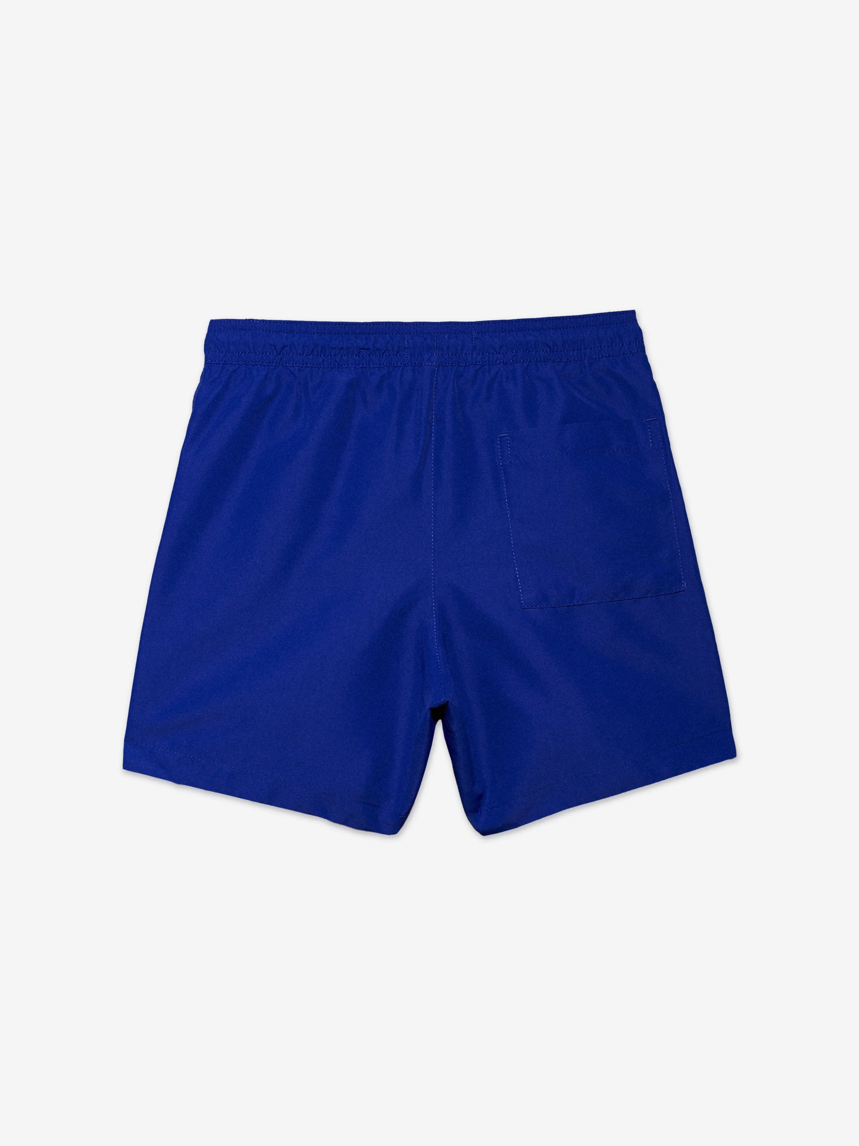 Calvin Klein Boys Medium Drawstring Swim Shorts in Blue