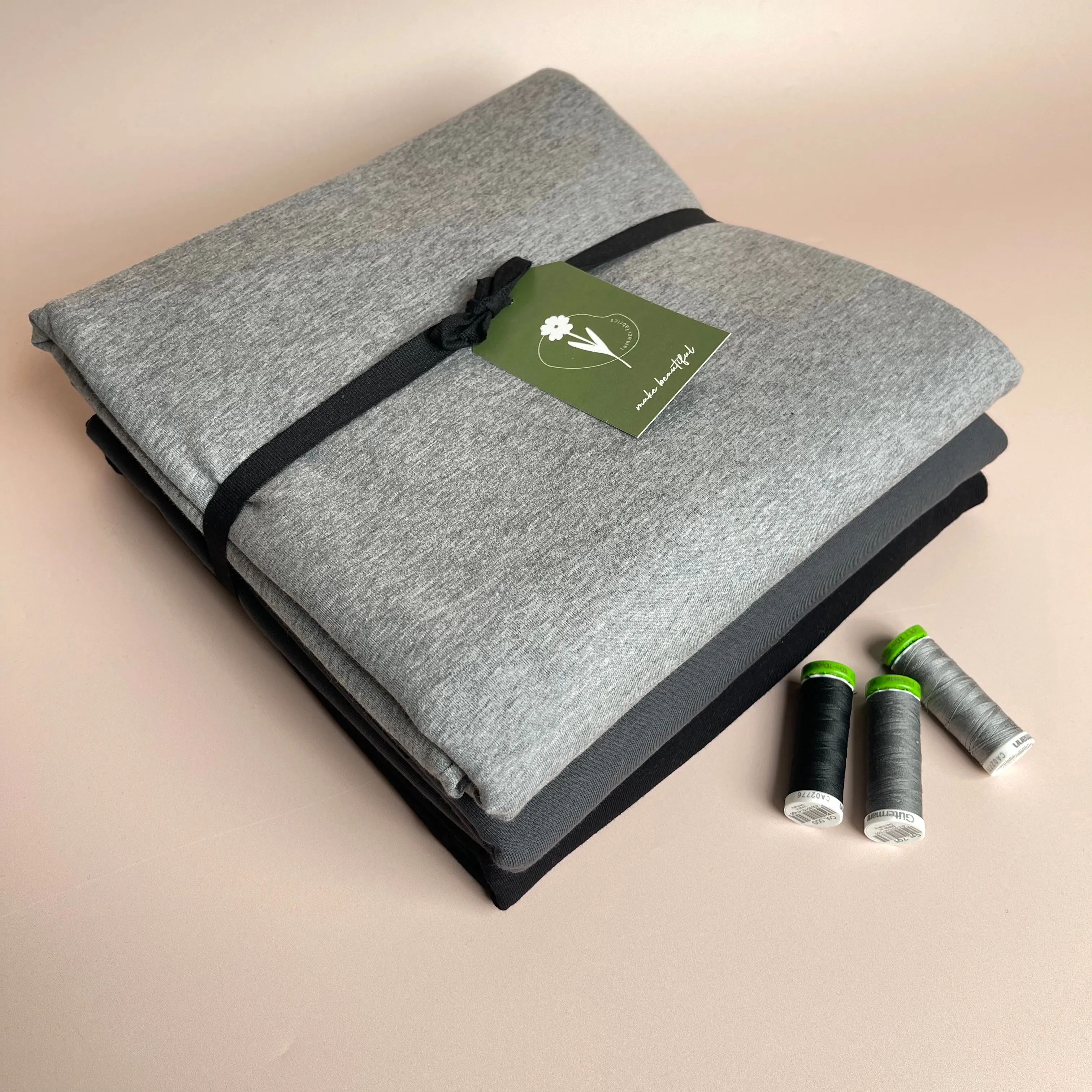Colour Bundles - Neutrals Night Essential Chic Cotton Jersey Fabrics