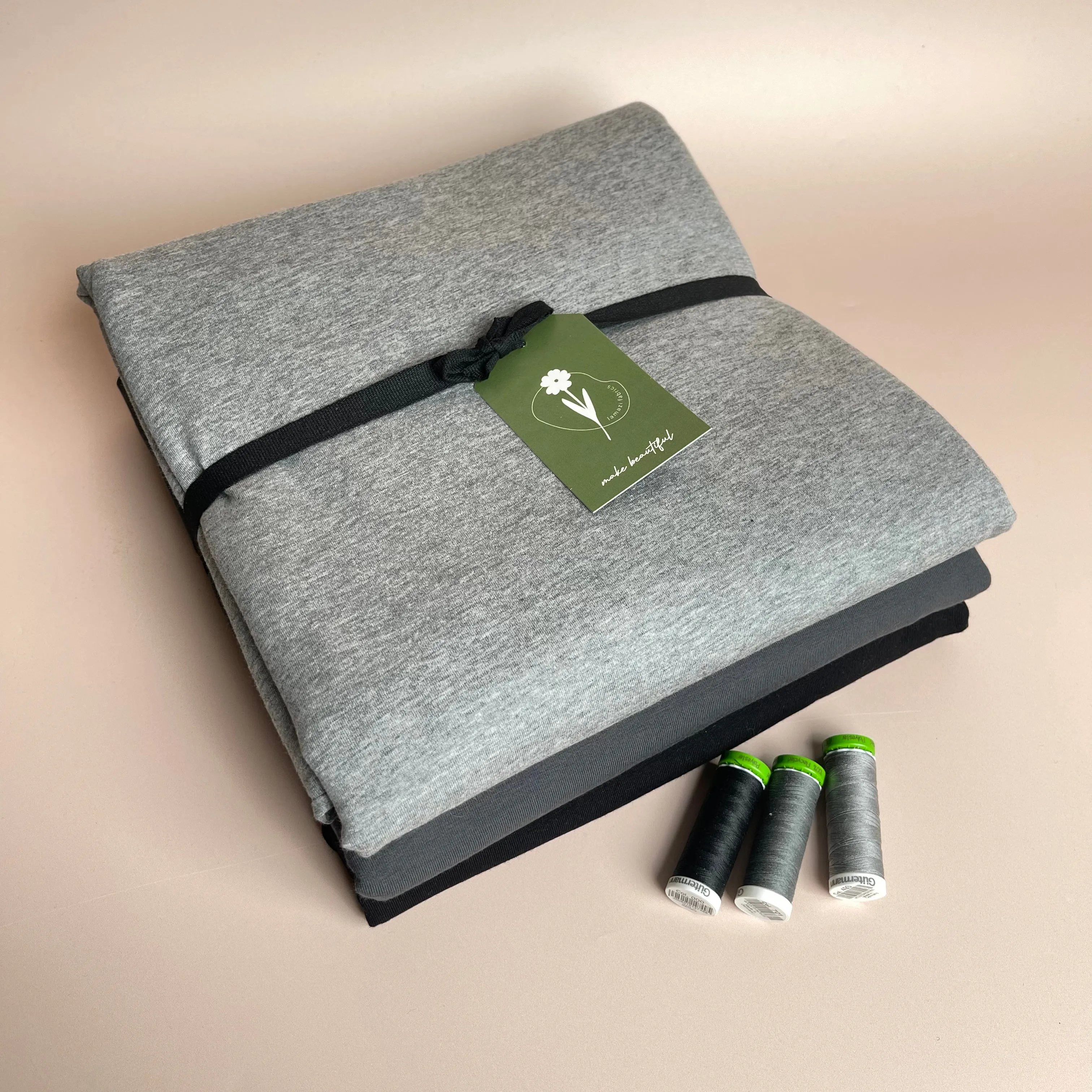 Colour Bundles - Neutrals Night Essential Chic Cotton Jersey Fabrics