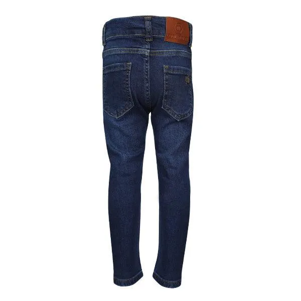 DENIM BLUE BOYS TROUSERS