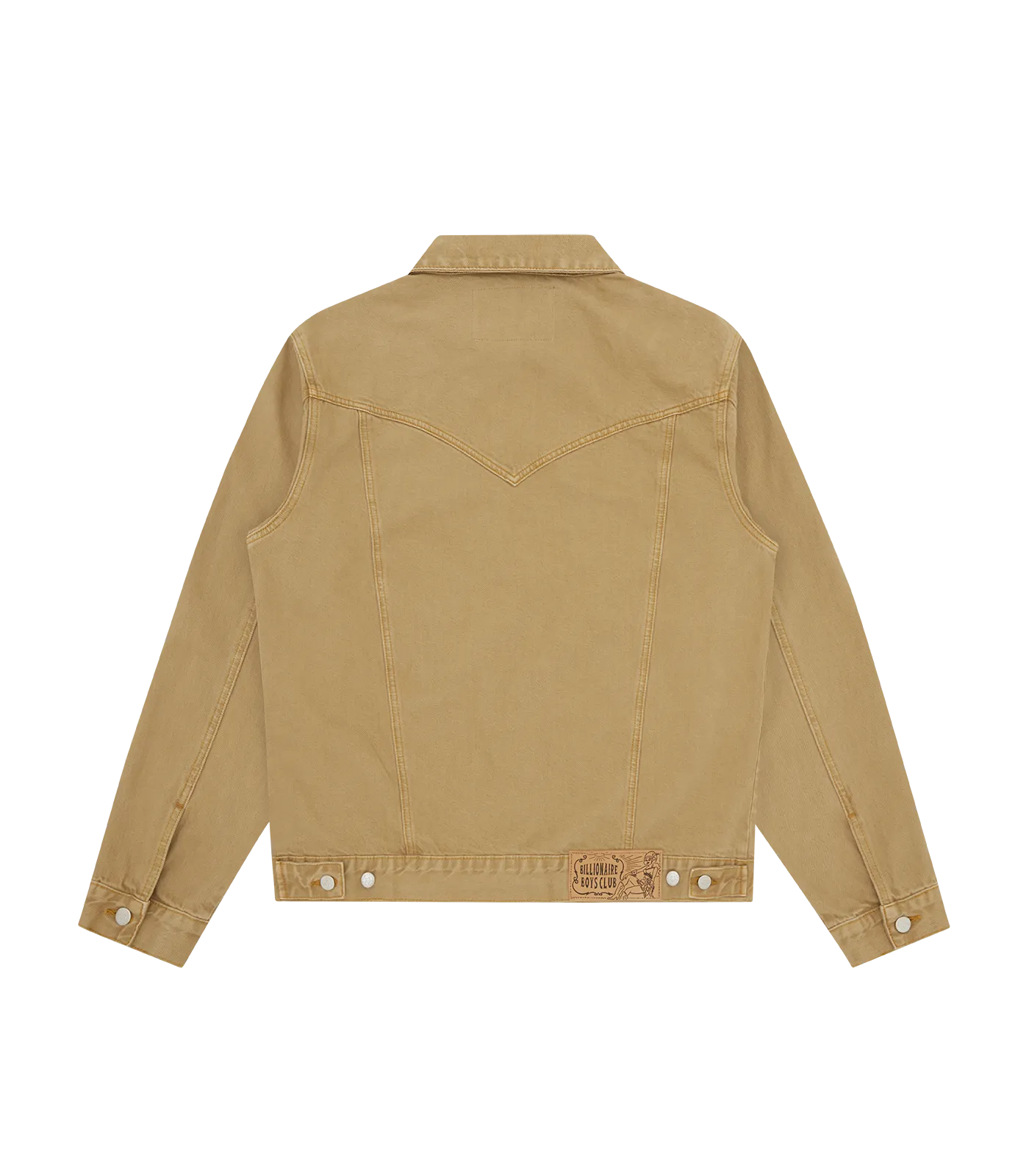 DIAMONDS & DOLLARS SELVEDGE DENIM JACKET - SAND