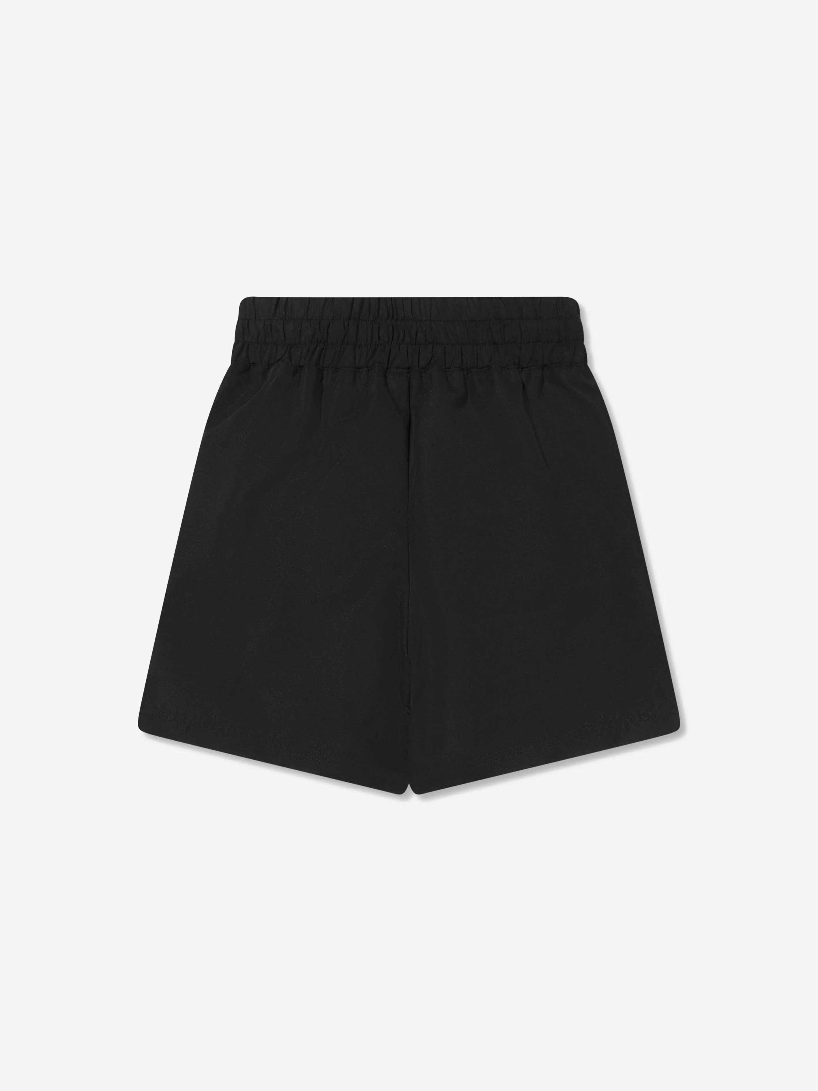 DKNY Boys Logo Swim Shorts in Black