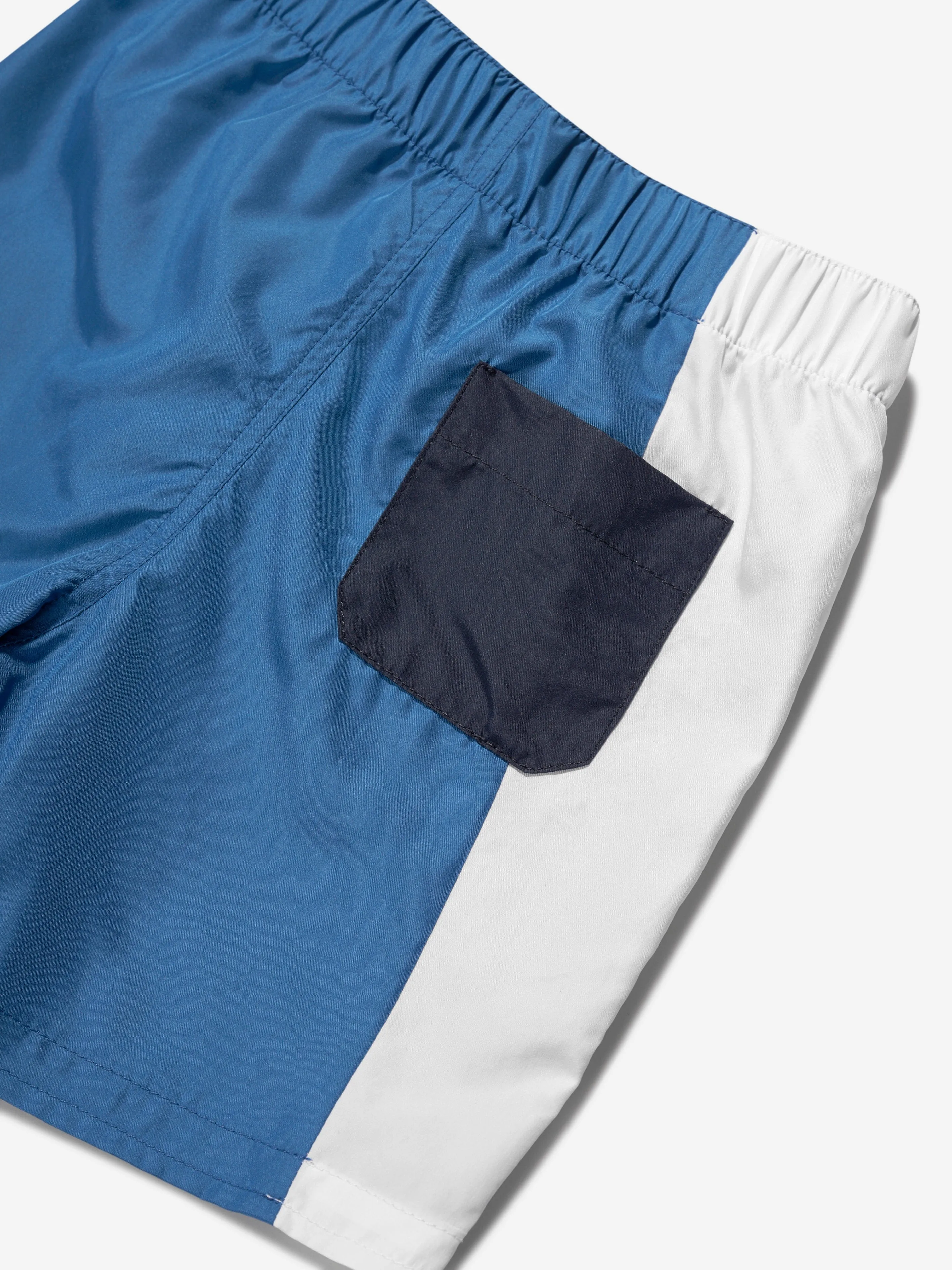 Dolce & Gabbana Baby Boys Logo Swim Shorts in Blue
