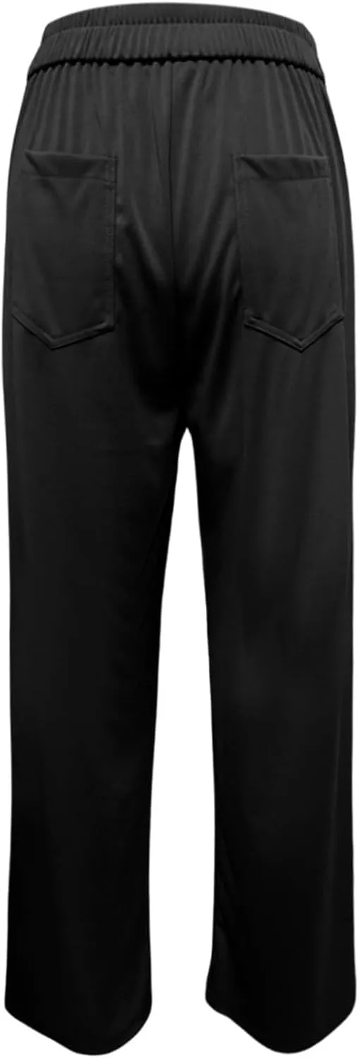 Flexipants - Women's Casual High Waist Stretch Pants, Flexi Pants for Women, Straight Leg Flexi Trousers