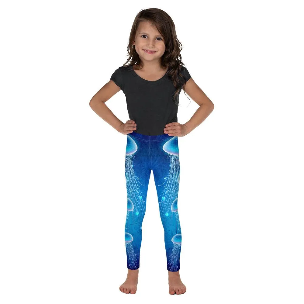 Jellyfish Scuba Diving Kid's Leggings