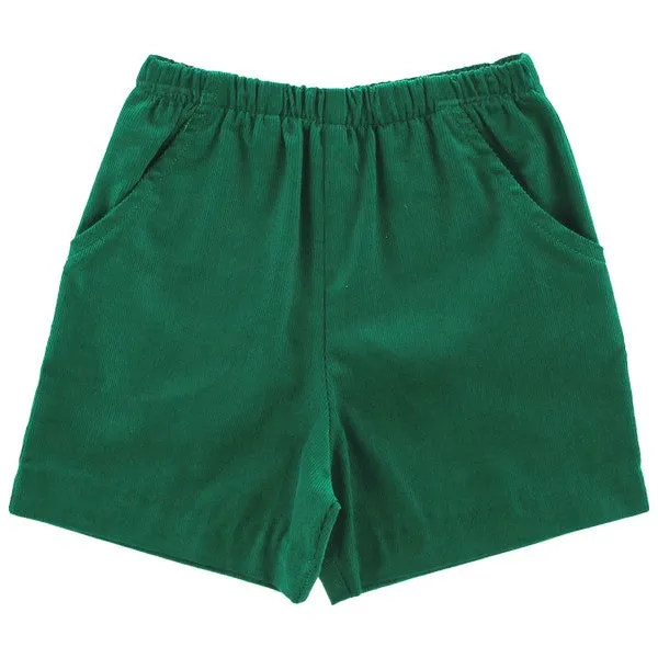 Kelly Green-Elastic Waist Short