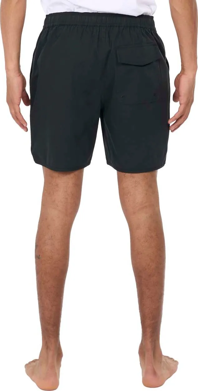 Knowledge Cotton Apparel Men&#x27;s Swim Shorts With Elastic Waist Black Jet | Buy Knowledge Cotton Apparel Men&#x27;s Swim Shorts With Elastic Waist Black Jet here | Outnorth