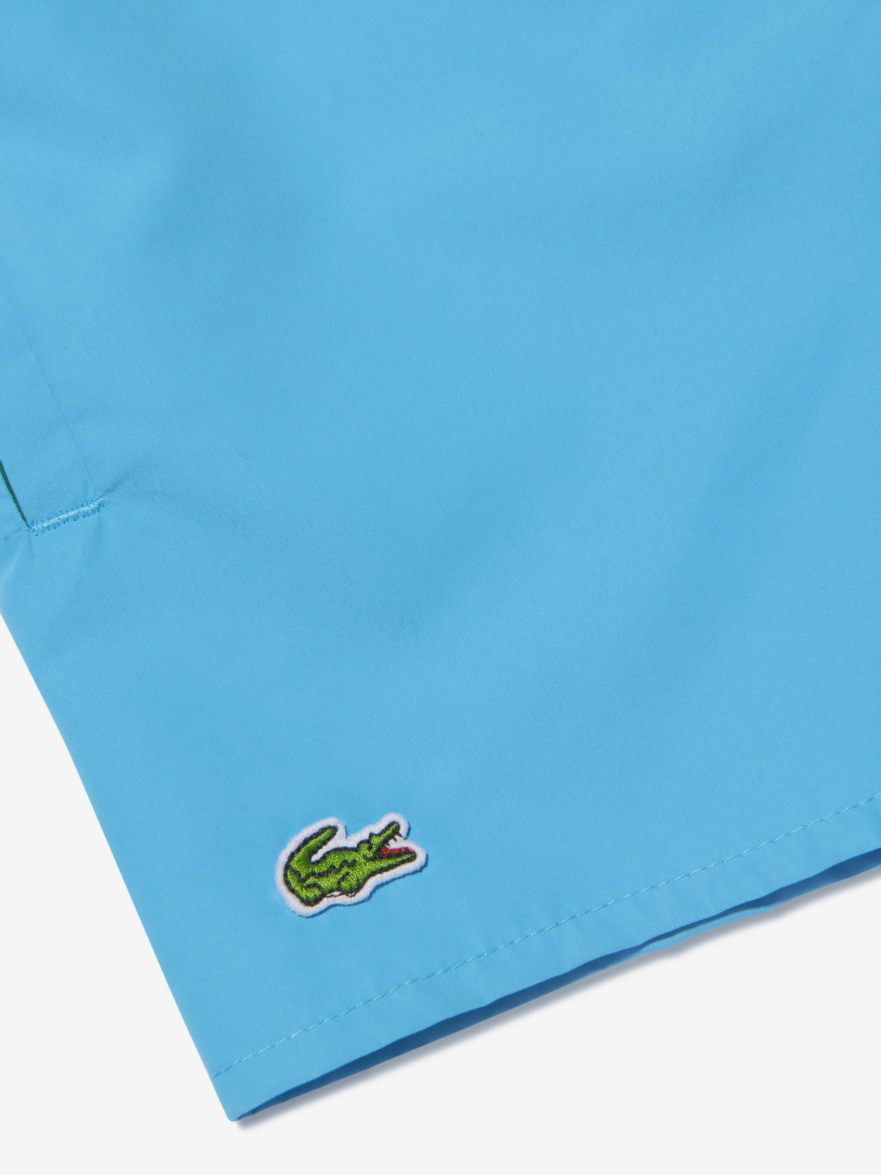 Lacoste Boys Logo Swim Shorts in Blue