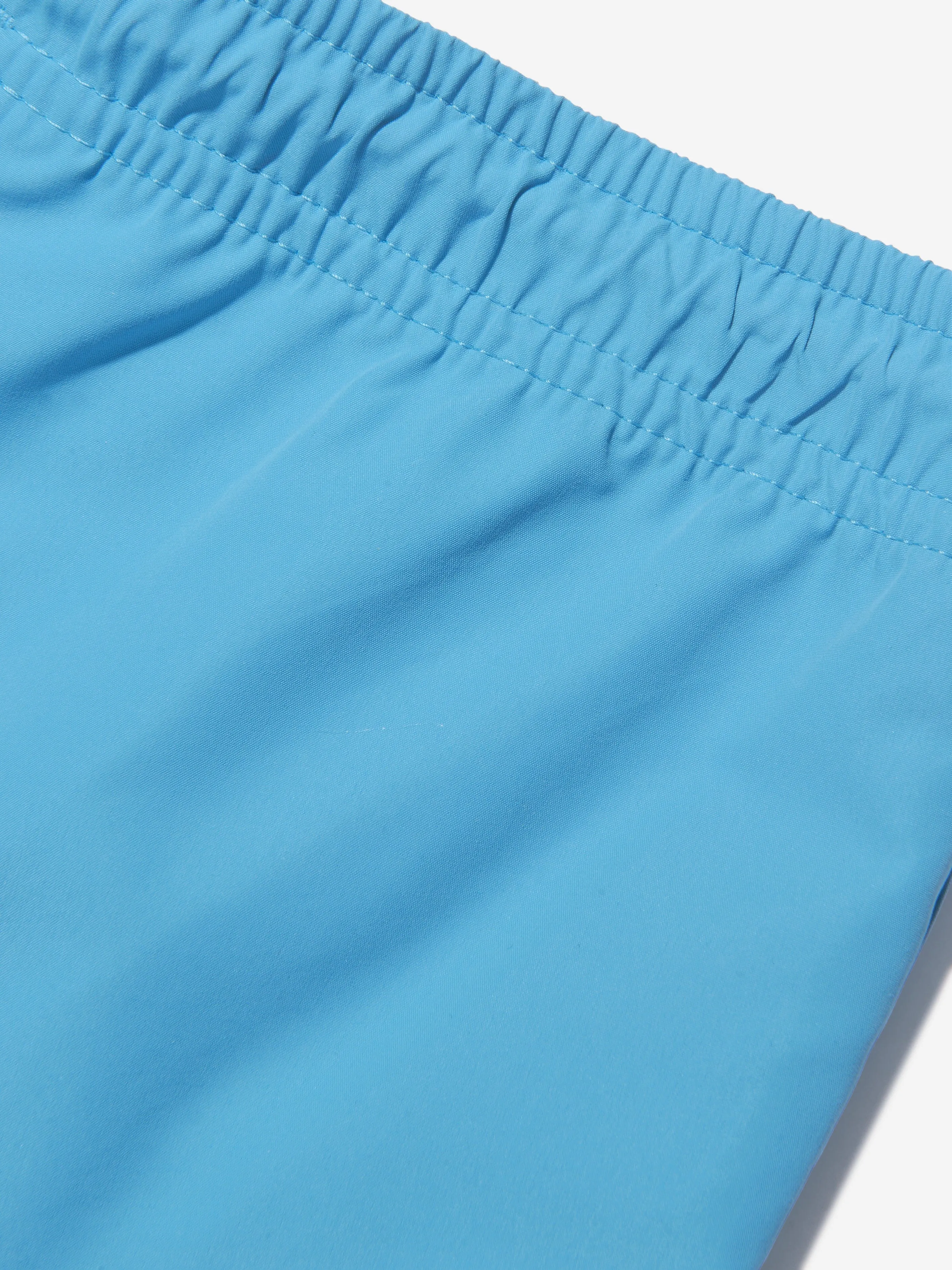 Lacoste Boys Logo Swim Shorts in Blue