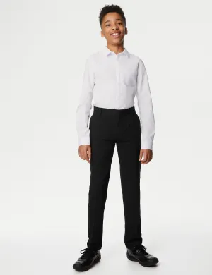 Marks & Spencer Boys' Slim Fit School Trousers (2-18 Years), Black