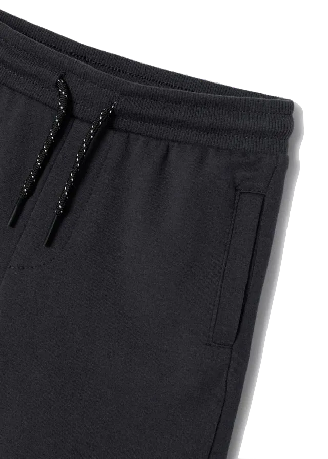 Mayoral - Boys Drawstring Fleece Shorts in Tornado