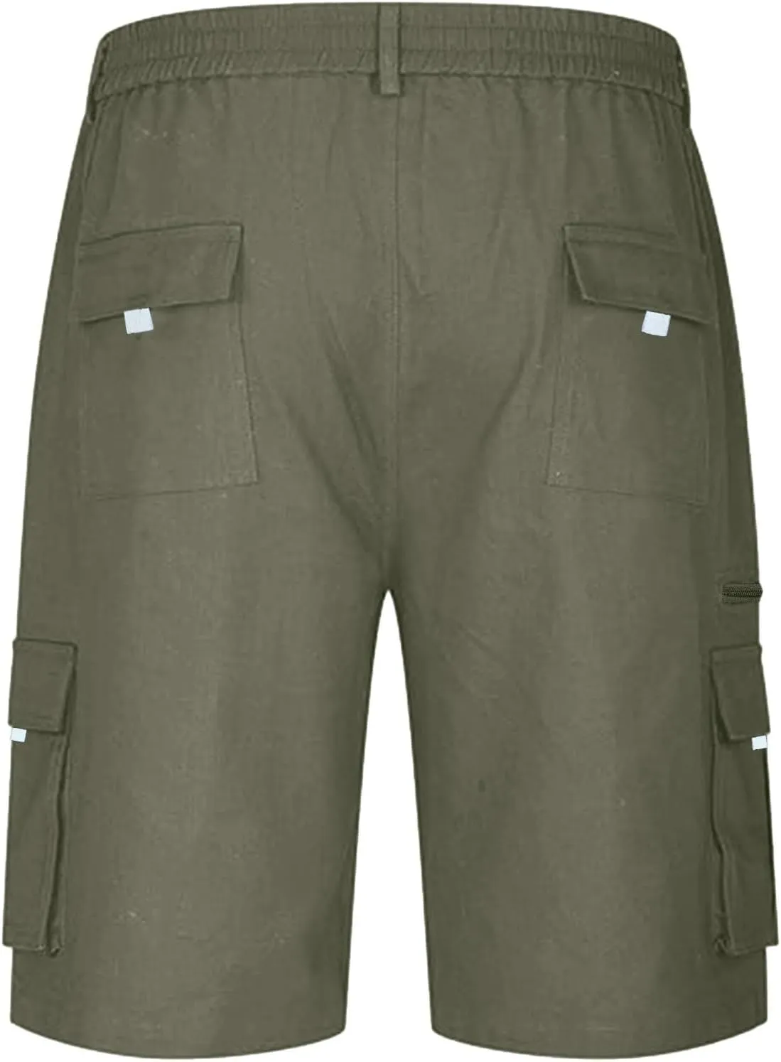 Mens Cargo Shorts Casual Flat Front Shorts Running Shorts with Multi Pocket Athletic Shorts Summer Utility Cargo Short