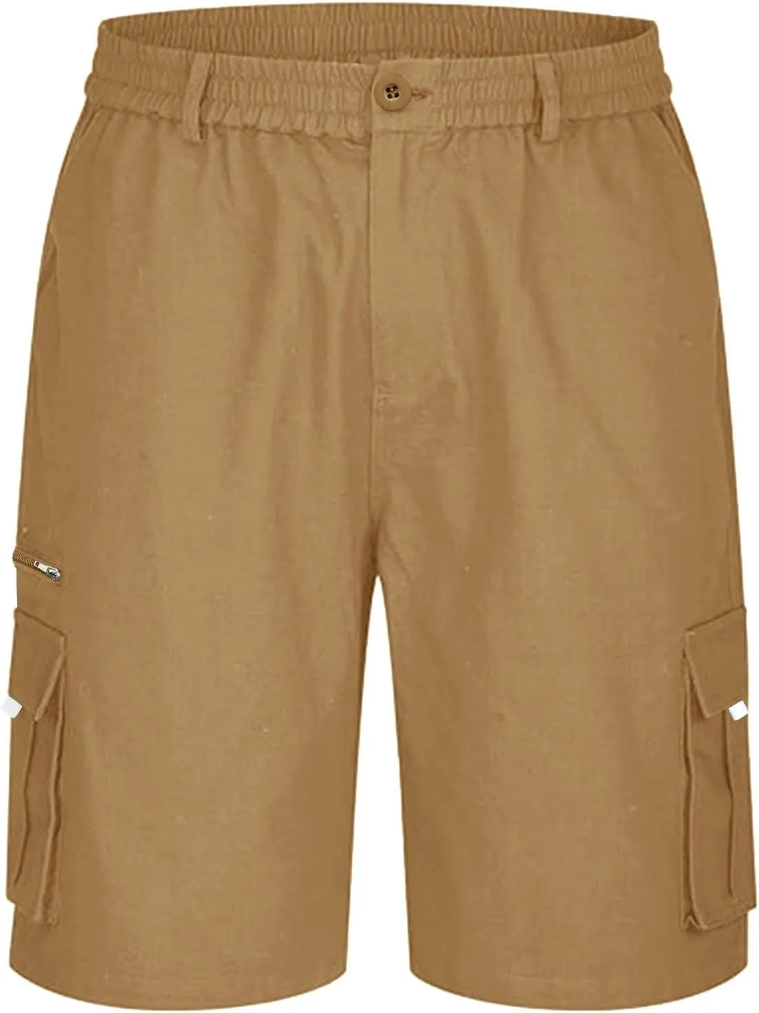 Mens Cargo Shorts Casual Flat Front Shorts Running Shorts with Multi Pocket Athletic Shorts Summer Utility Cargo Short