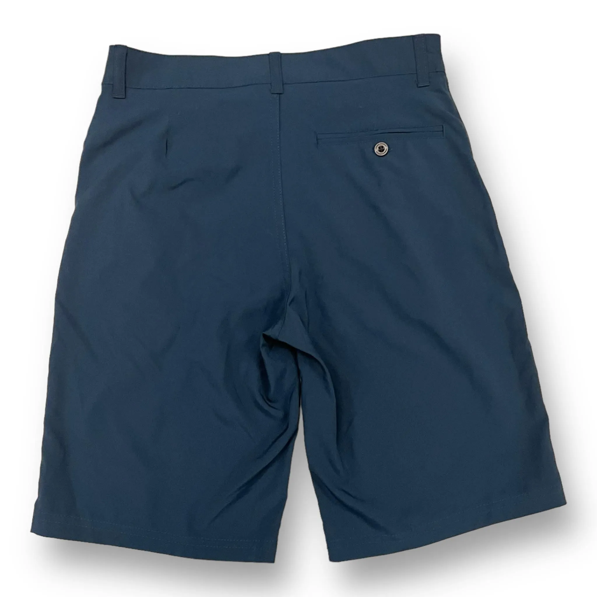 NEW! Boys Under Armour Size 14 Navy Loose Fit Heat Gear Performance Shorts