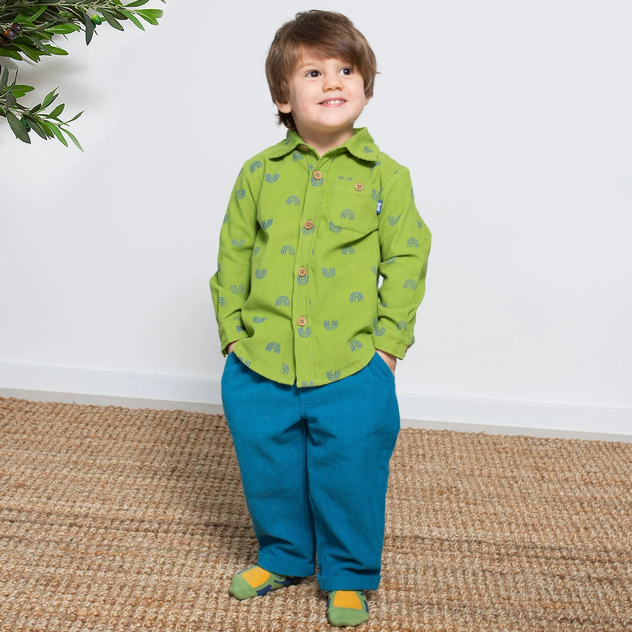 Polka rainbow shirt