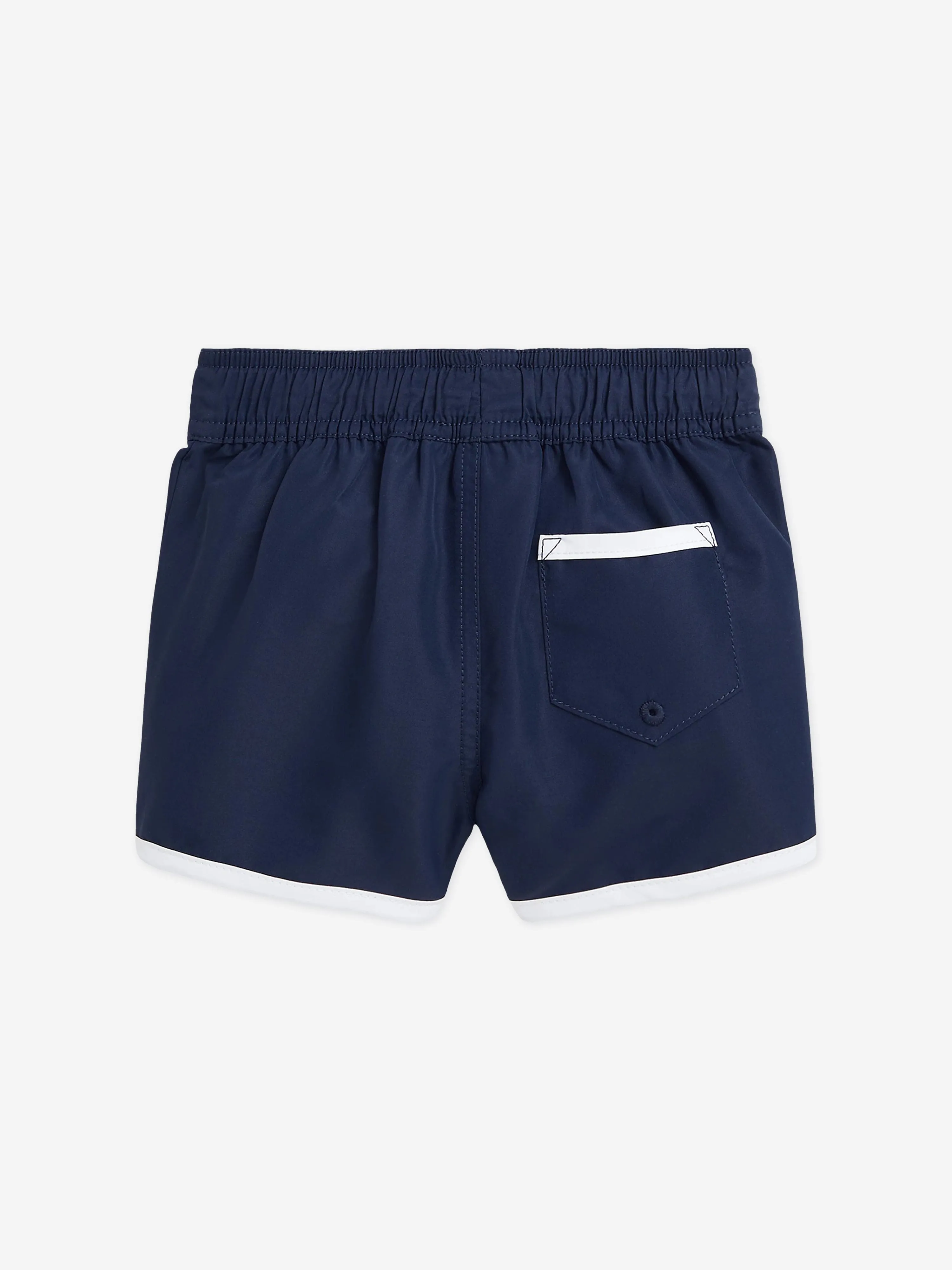 Ralph Lauren Baby Boys Bear Swim Shorts in Navy