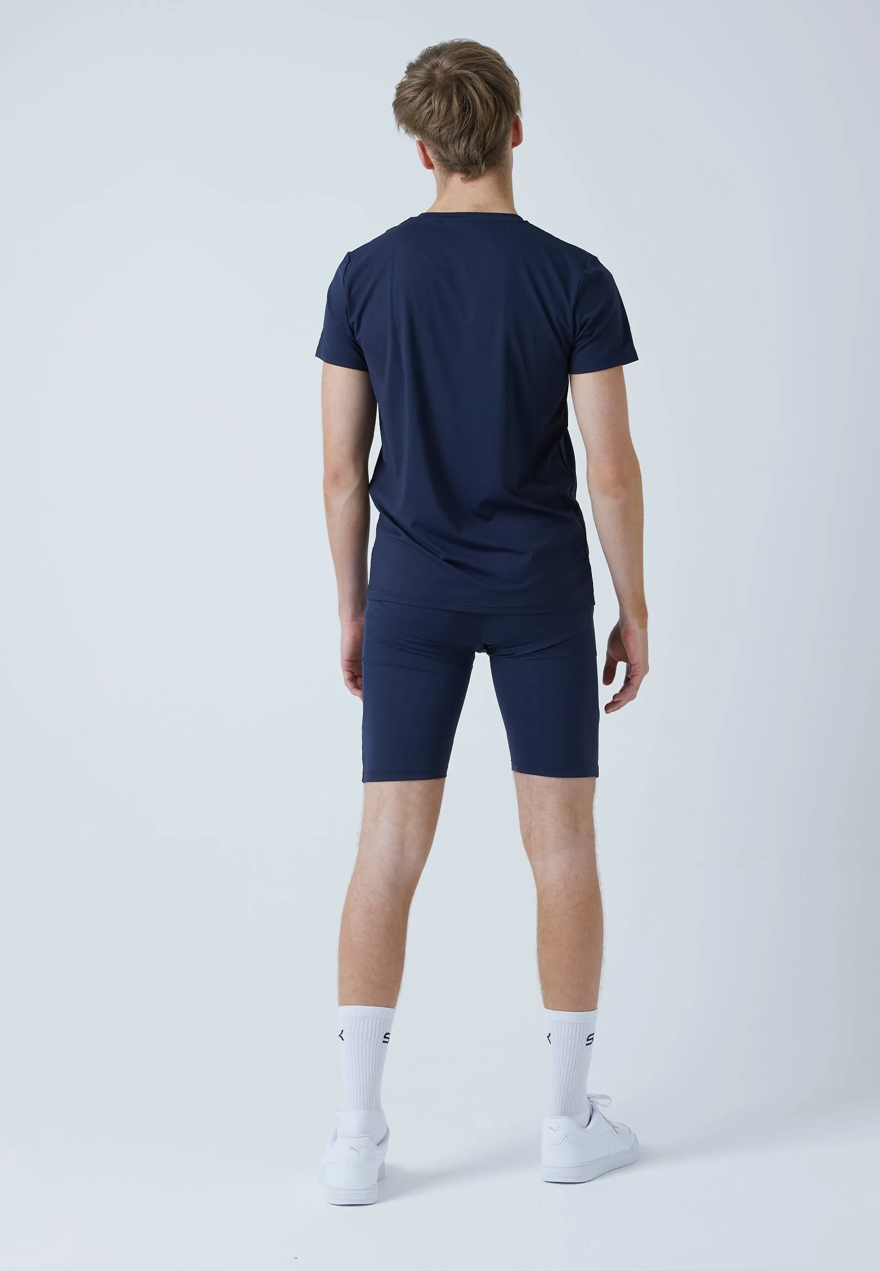 Short Tights / Cycling Shorts, navy blue