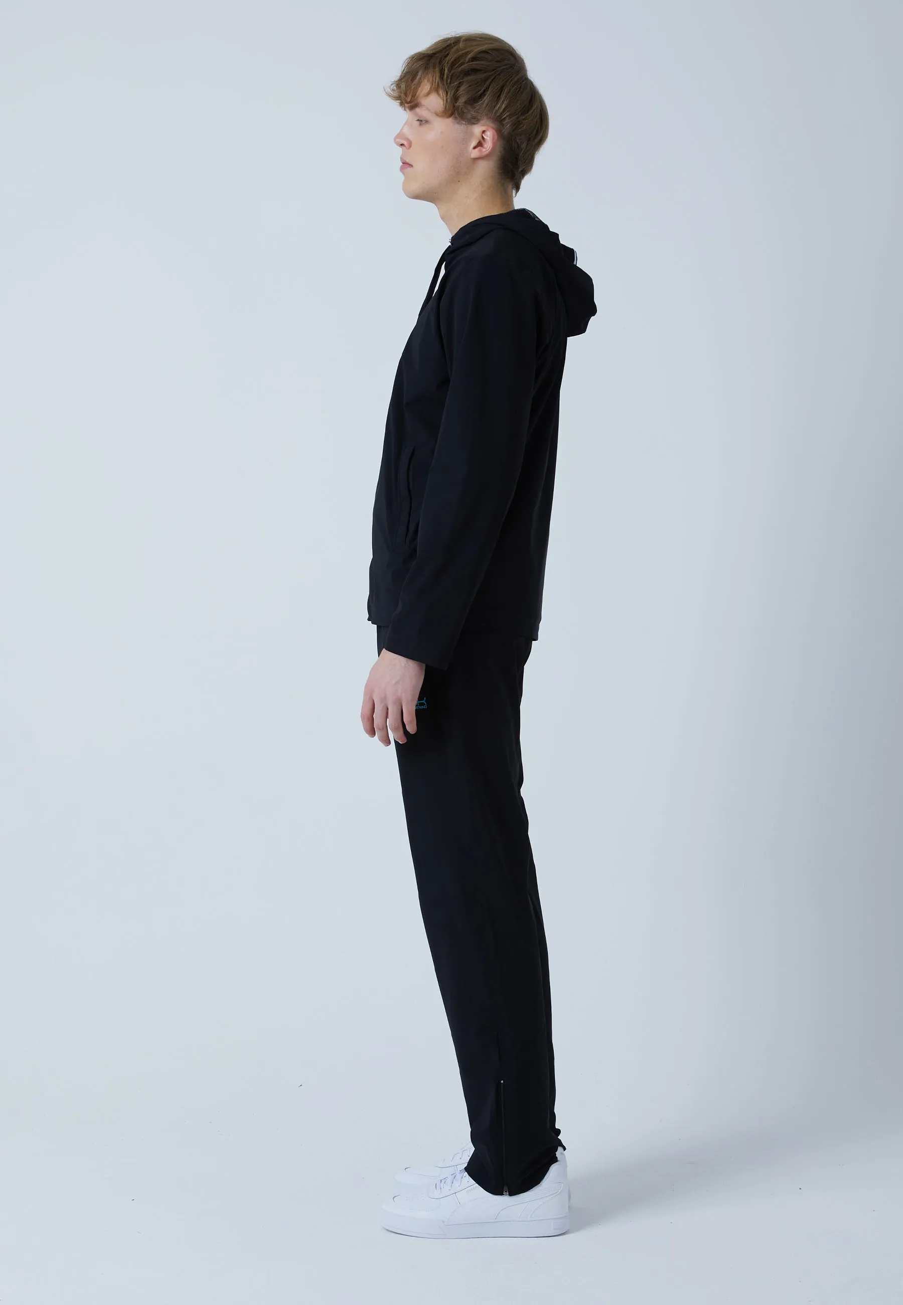 Tennis Woven Tracksuit Pants, black