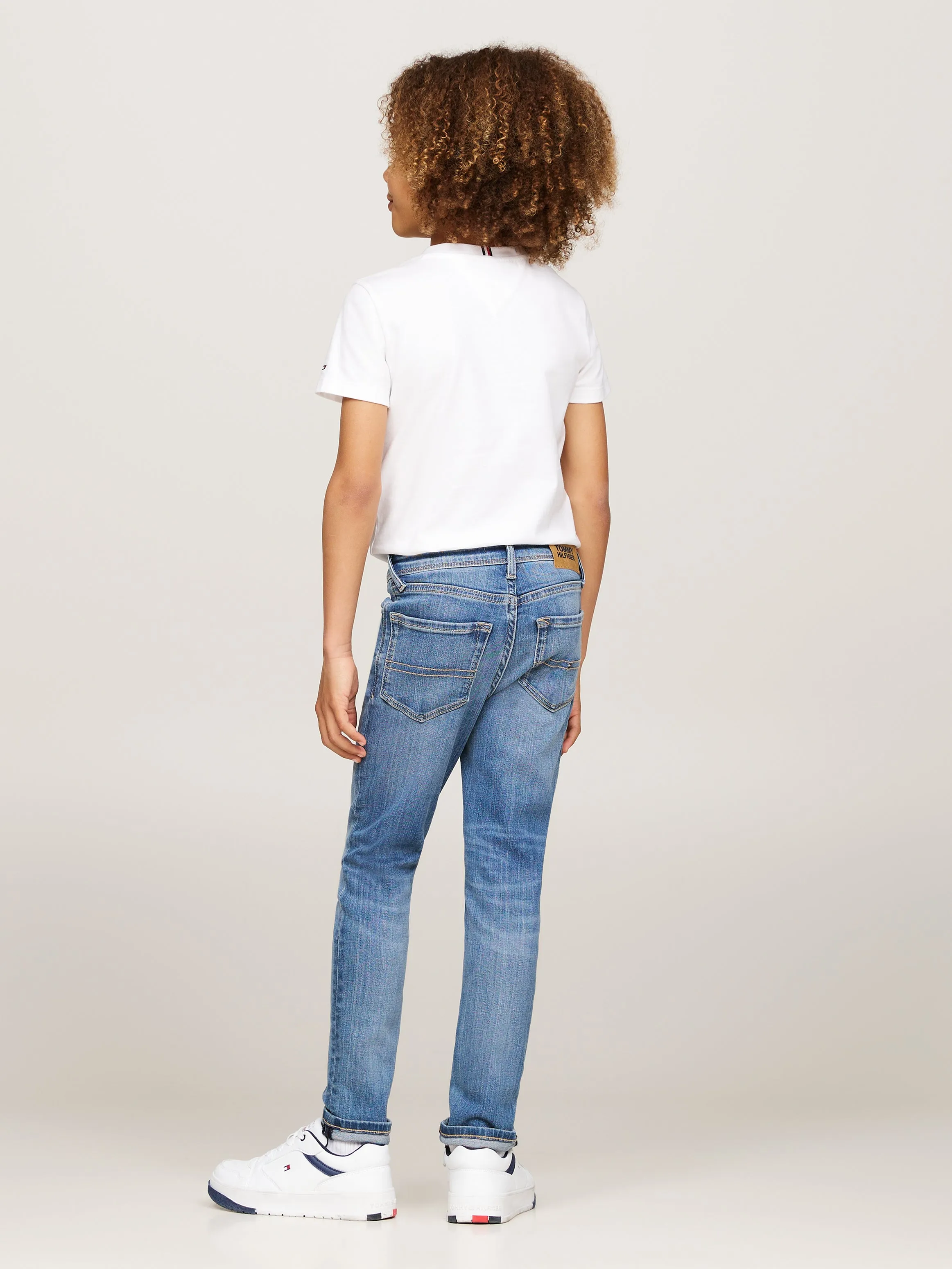 Tommy Hilfiger Boys Scanton Blue Slim Jeans