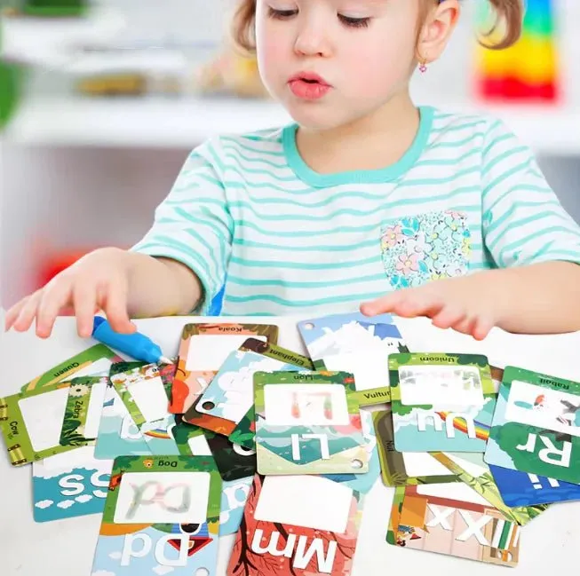 Water Magic Word Writing Order Cards