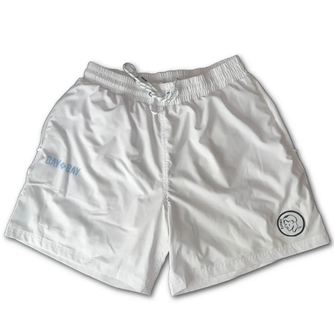 White Game Shorts