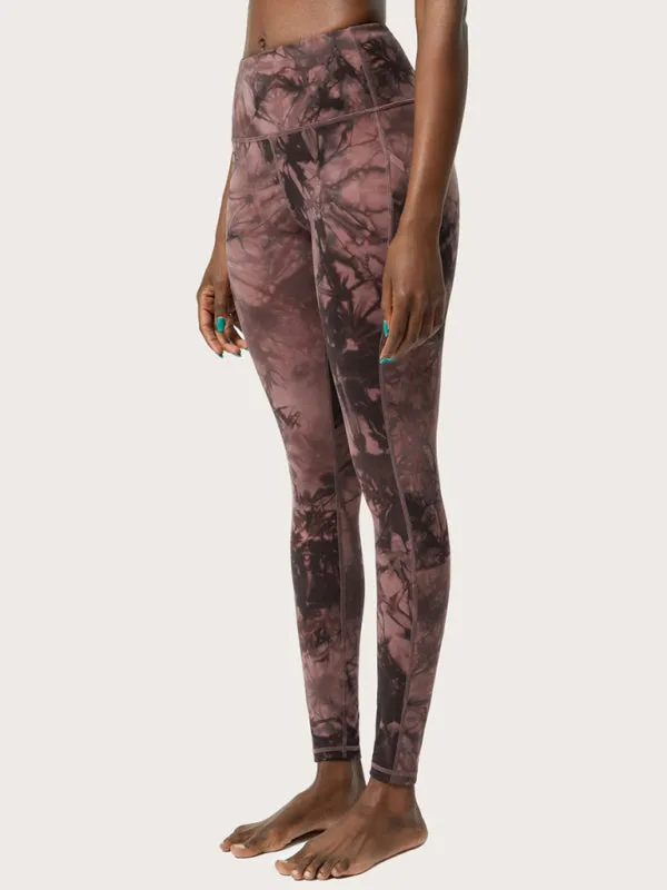 Women's Graphite Pink Activewear Sports Leggings